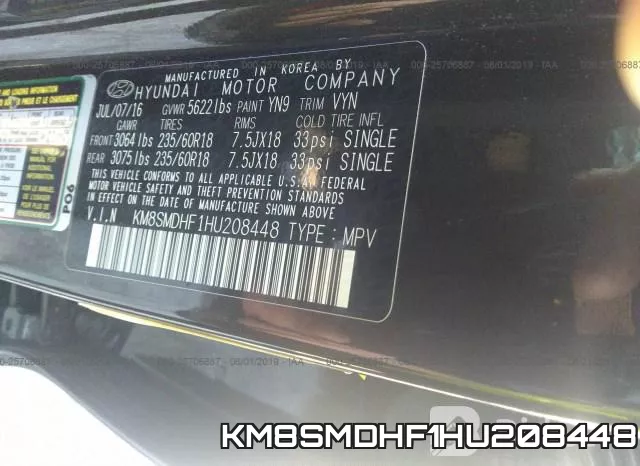 KM8SMDHF1HU208448