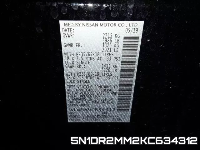 5N1DR2MM2KC634312