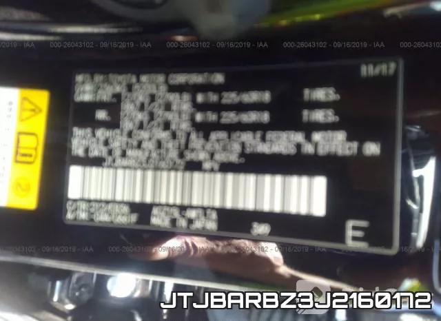 JTJBARBZ3J2160172