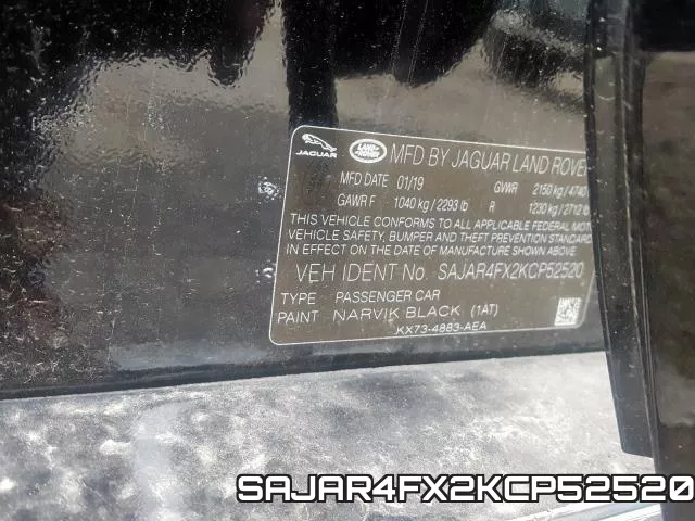 SAJAR4FX2KCP52520