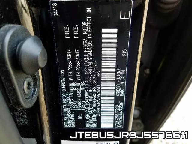JTEBU5JR3J5576611