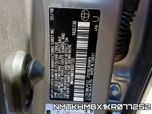 NMTKHMBX1KR077252