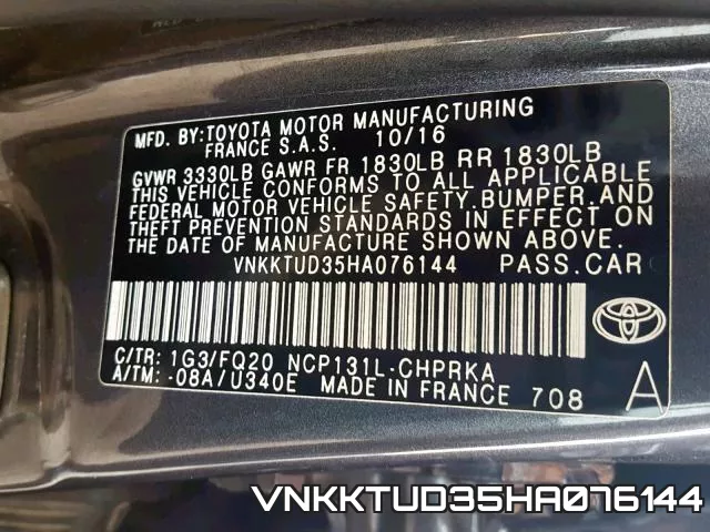 VNKKTUD35HA076144