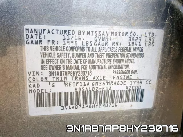 3N1AB7AP8HY230716