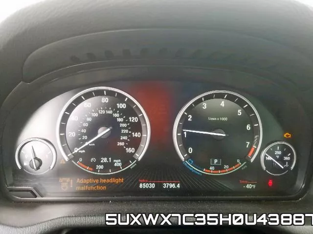 5UXWX7C35H0U43887