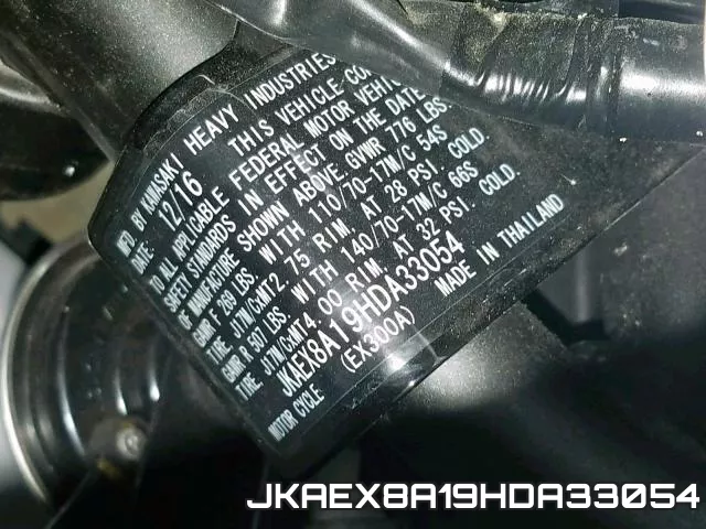 JKAEX8A19HDA33054