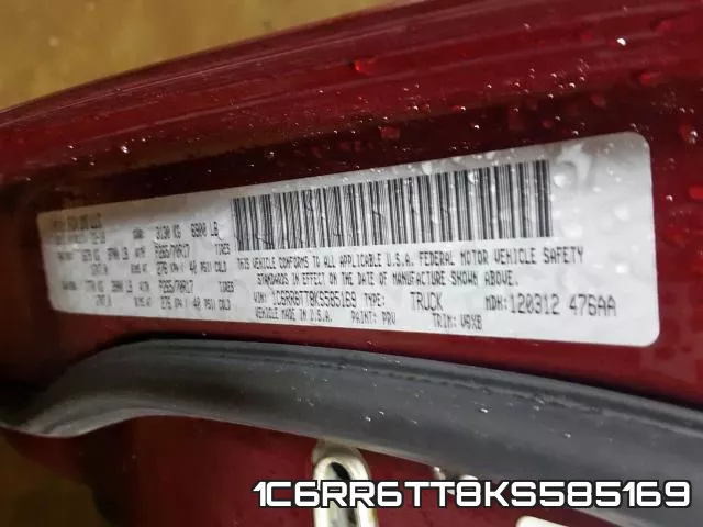 1C6RR6TT8KS585169