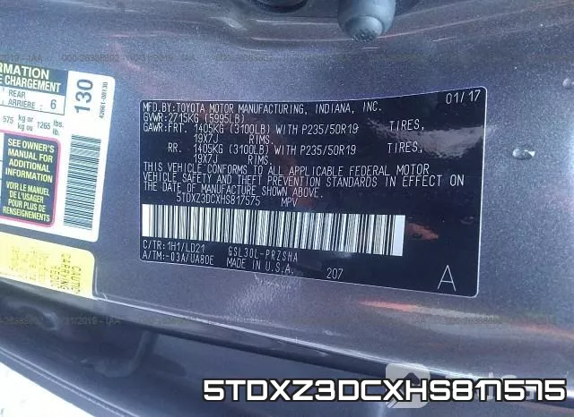 5TDXZ3DCXHS817575