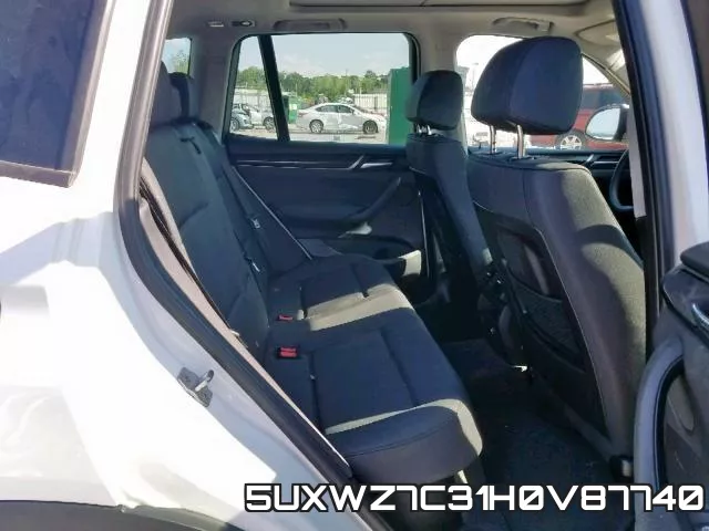 5UXWZ7C31H0V87740