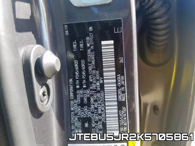 JTEBU5JR2K5705861