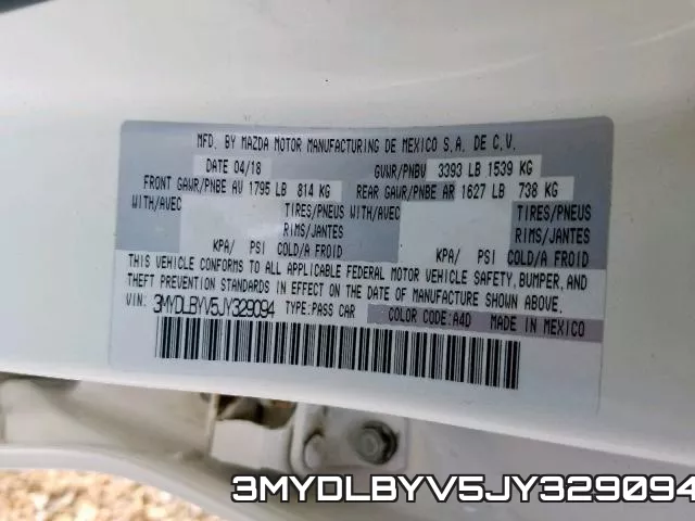 3MYDLBYV5JY329094
