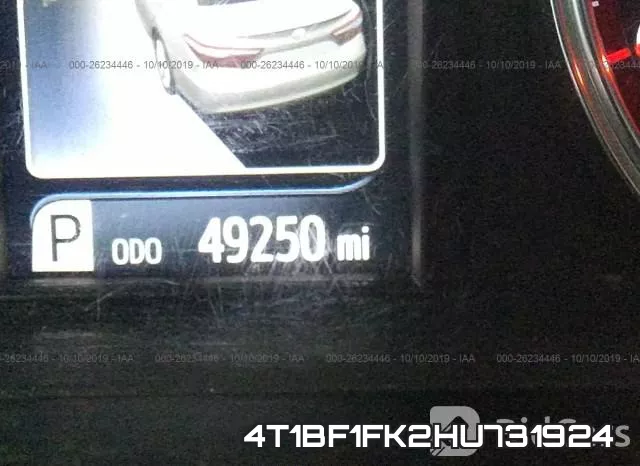 4T1BF1FK2HU731924