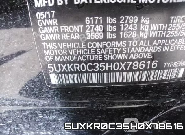 5UXKR0C35H0X78616