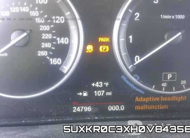 5UXKR0C3XH0V84356