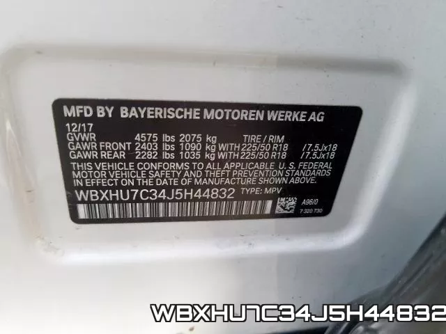 WBXHU7C34J5H44832