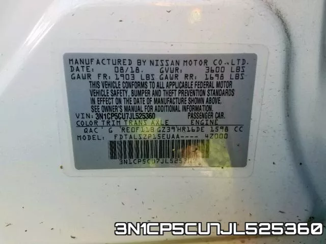 3N1CP5CU7JL525360