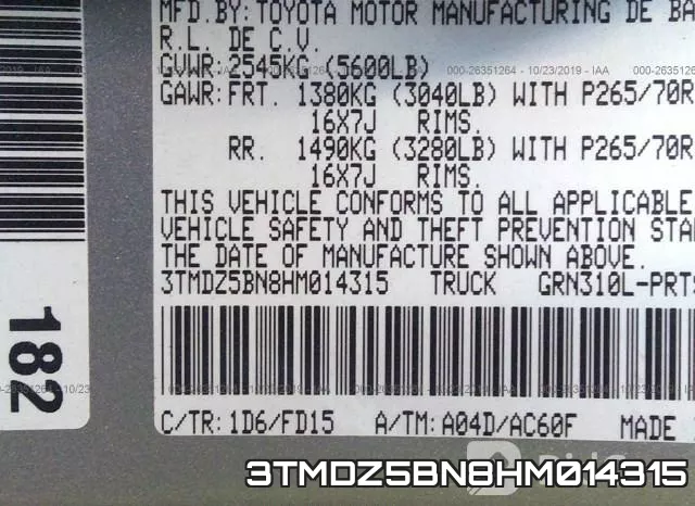 3TMDZ5BN8HM014315