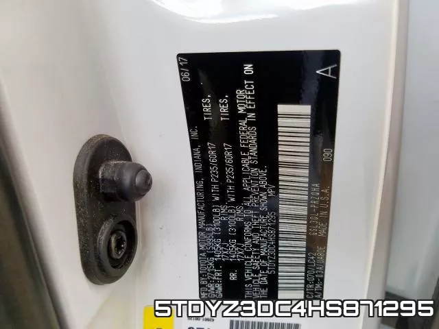5TDYZ3DC4HS871295