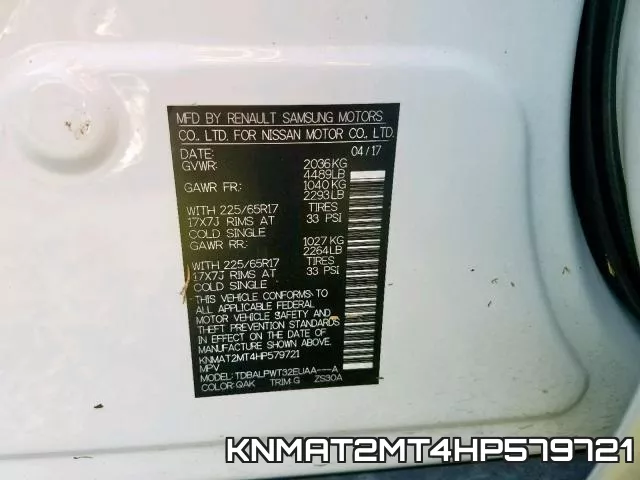 KNMAT2MT4HP579721