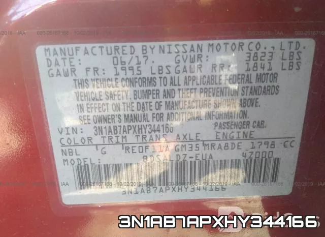 3N1AB7APXHY344166