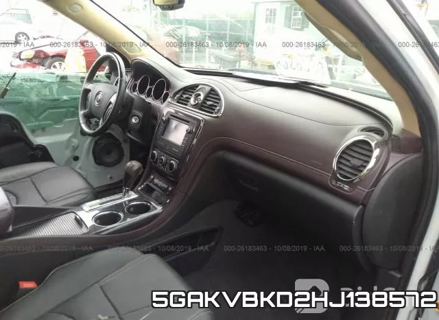 5GAKVBKD2HJ138572