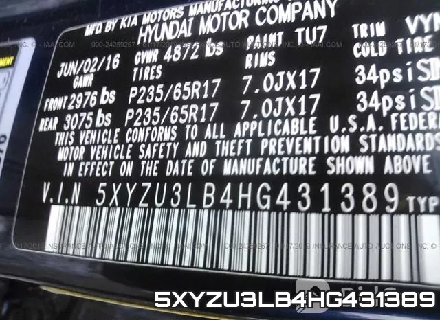 5XYZU3LB4HG431389_9.webp