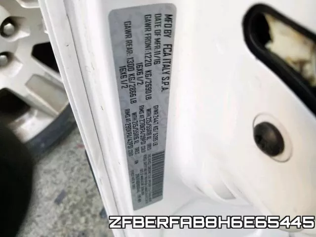 ZFBERFAB8H6E65445