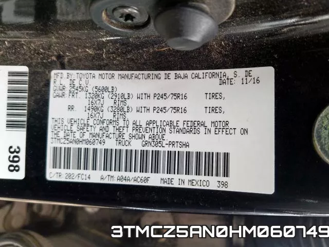 3TMCZ5AN0HM060749