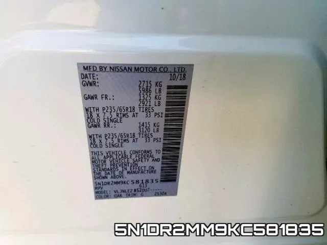 5N1DR2MM9KC581835