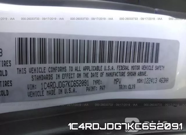 1C4RDJDG7KC652091
