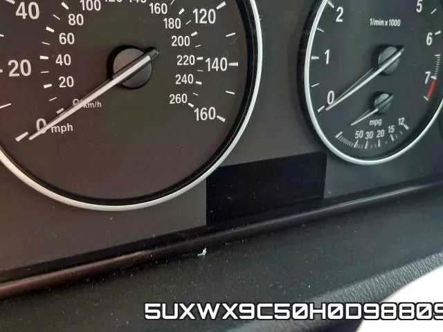 5UXWX9C50H0D98809