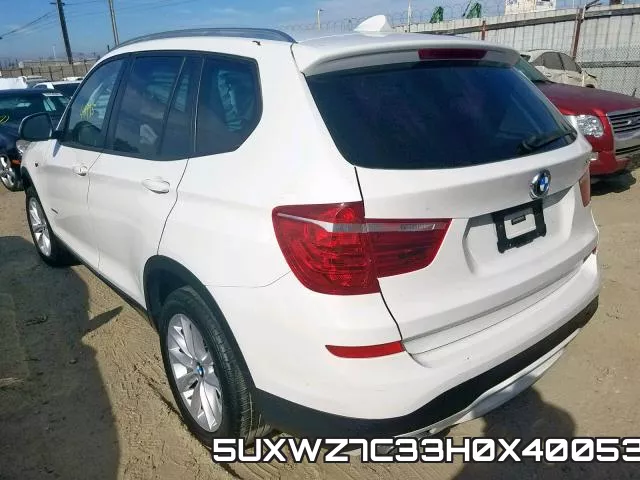 5UXWZ7C33H0X40053