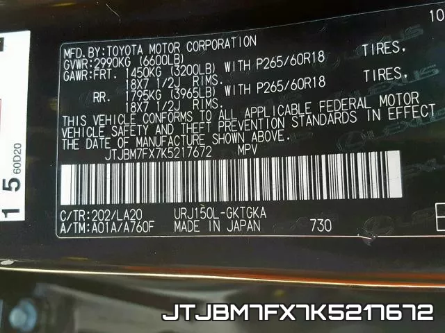 JTJBM7FX7K5217672