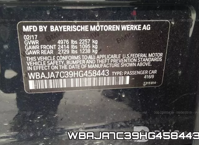 WBAJA7C39HG458443