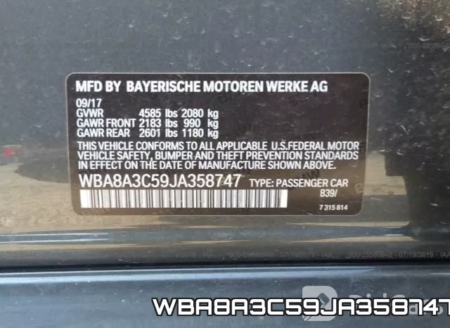WBA8A3C59JA358747