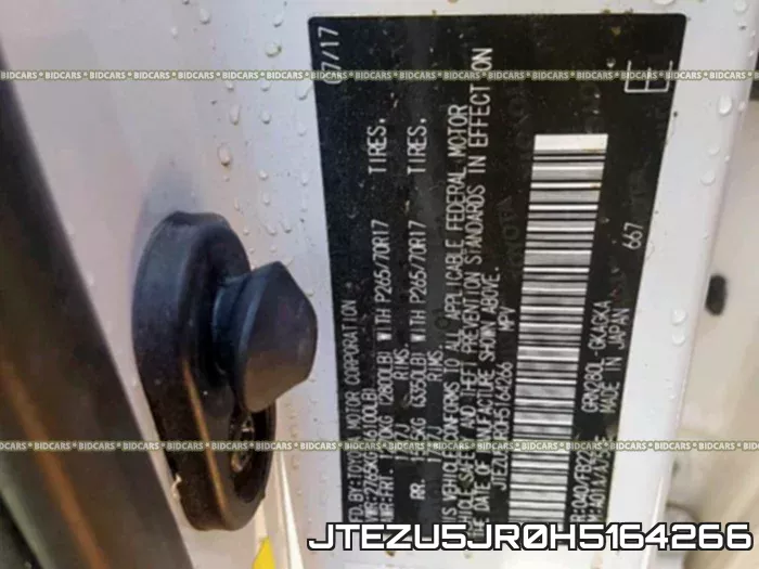 JTEZU5JR0H5164266