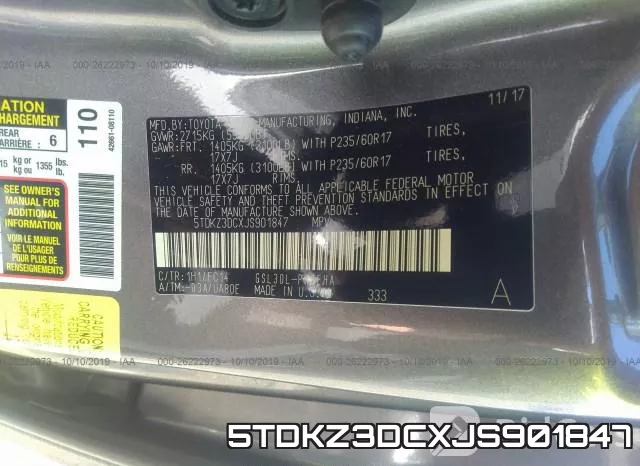 5TDKZ3DCXJS901847
