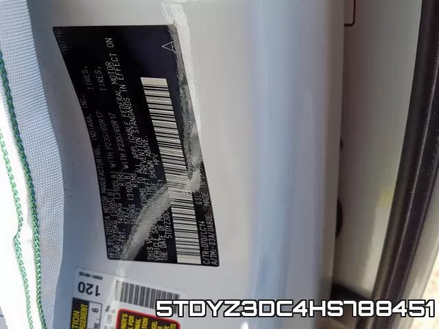 5TDYZ3DC4HS788451