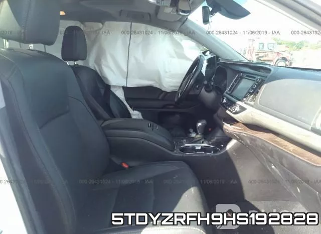 5TDYZRFH9HS192828