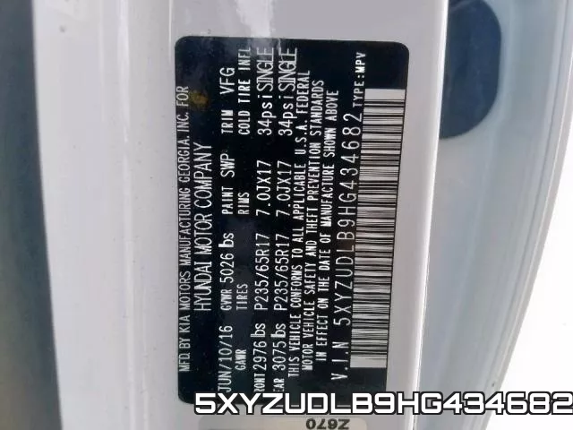 5XYZUDLB9HG434682