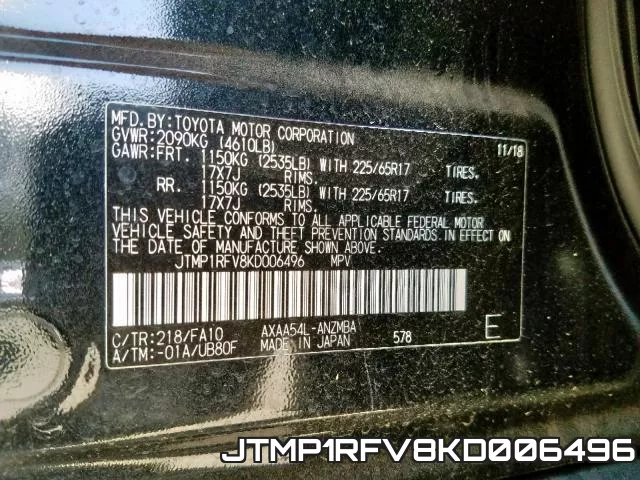 JTMP1RFV8KD006496