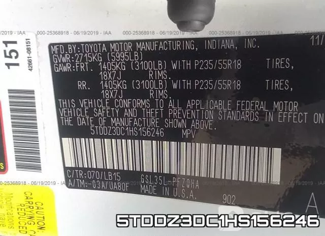 5TDDZ3DC1HS156246