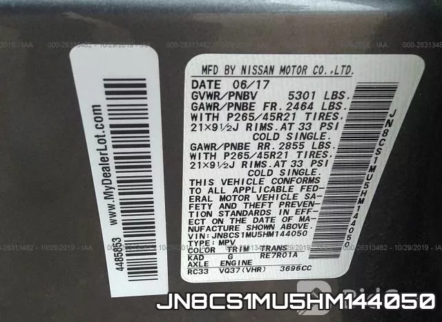 JN8CS1MU5HM144050