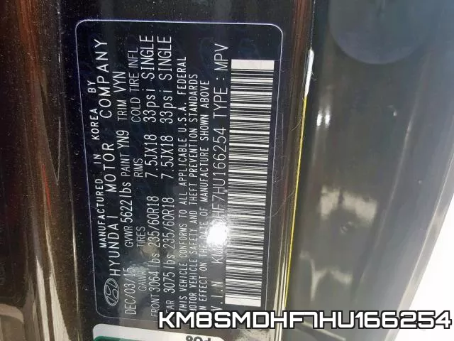 KM8SMDHF7HU166254