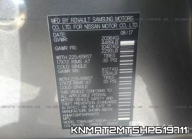 KNMAT2MT5HP619711
