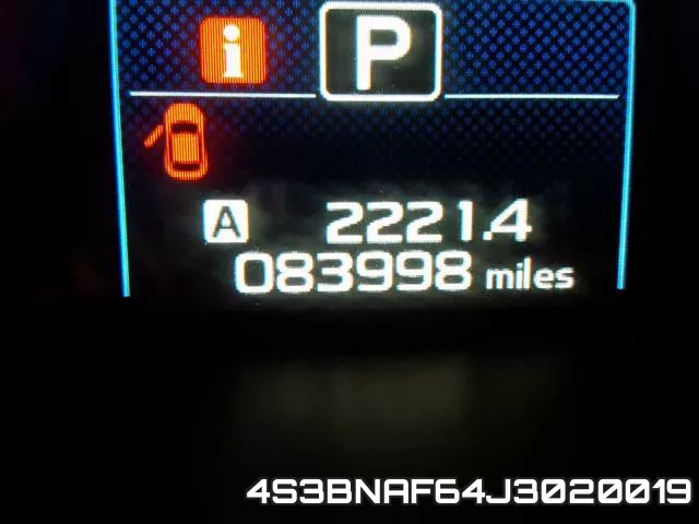 4S3BNAF64J3020019