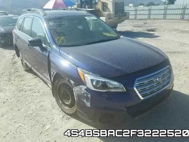 4S4BSBAC2F3222520