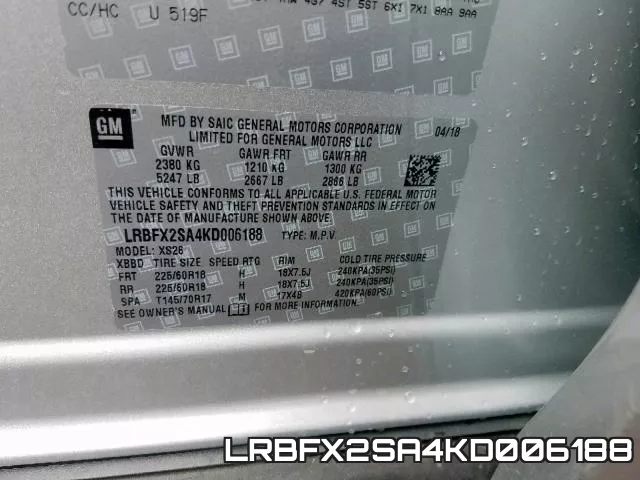 LRBFX2SA4KD006188