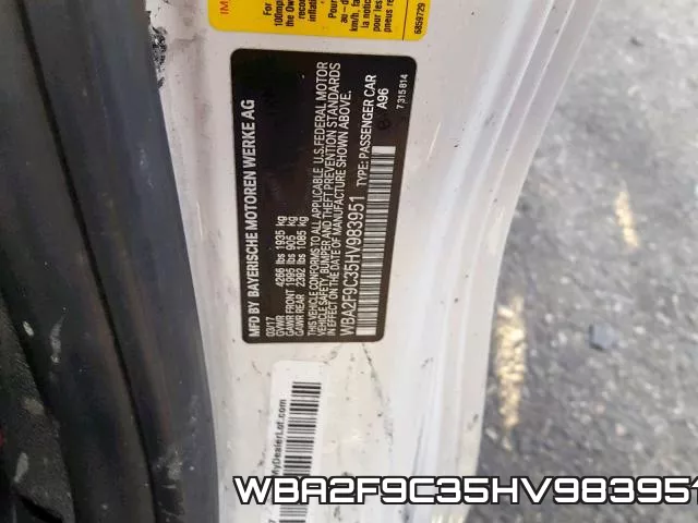 WBA2F9C35HV983951