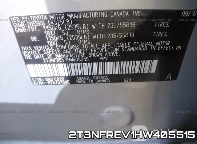 2T3NFREV1HW405515
